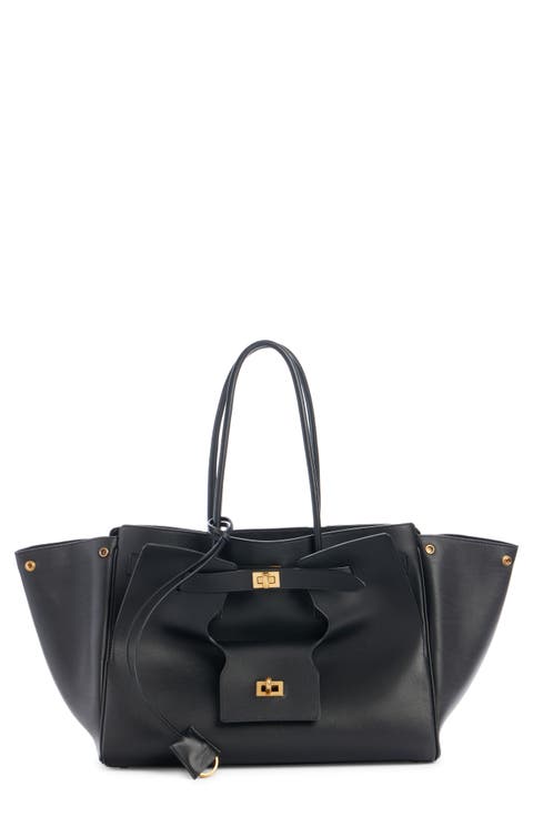 Medium Bel Air Calfskin Leather Tote