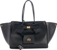 Balenciaga Medium Bel Air Calfskin Leather Tote