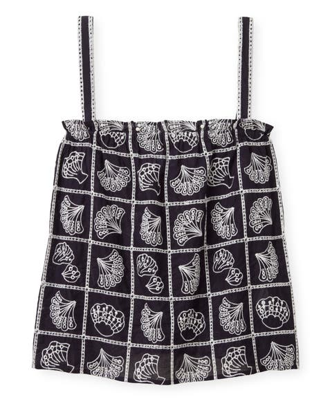 Leah Eyelet Tank