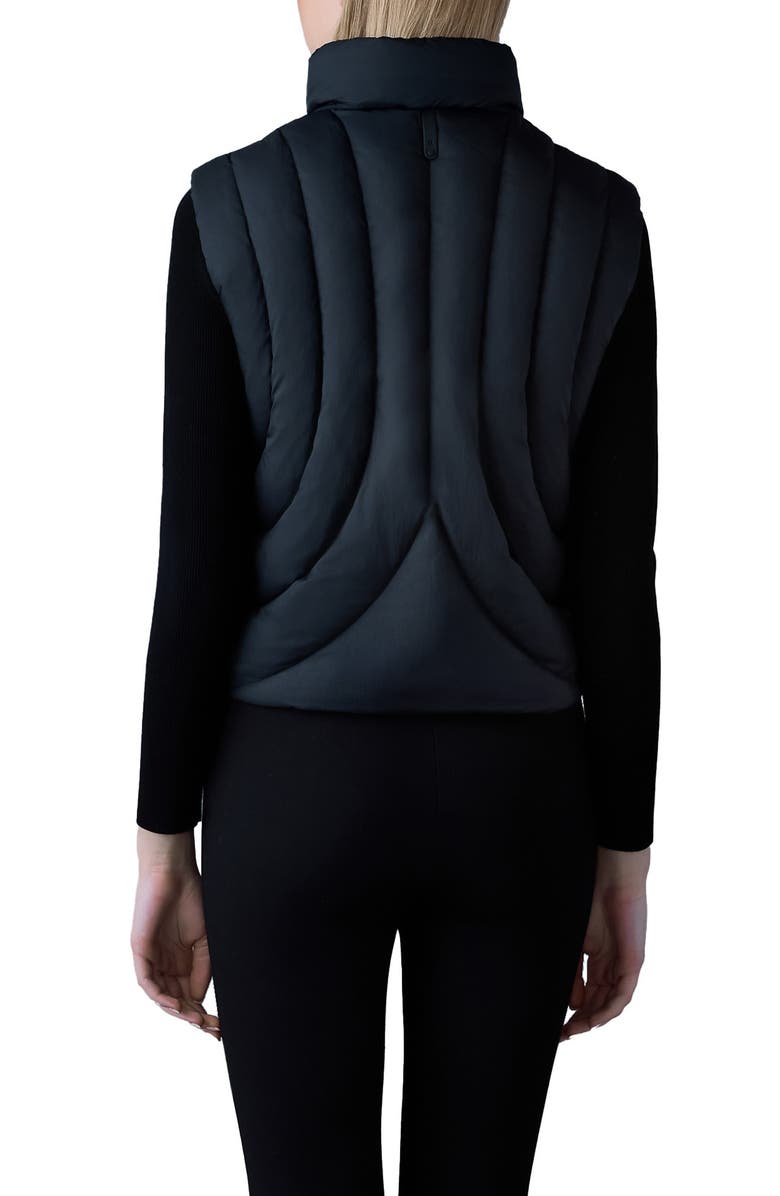 Mackage Adana Water Repellent 750 Fill Power Down Vest, Alternate, color, Black