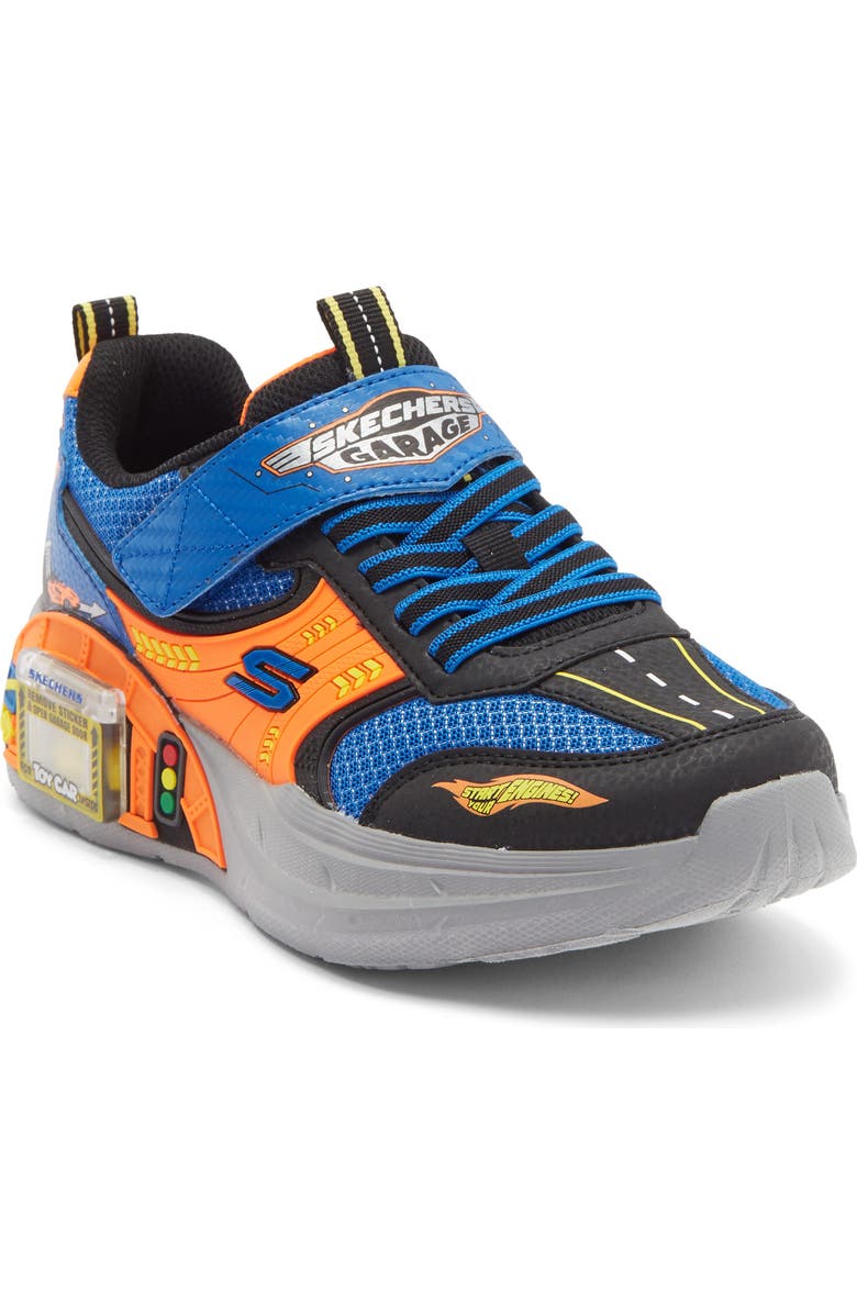 SKECHERS Kids' Garage Sneaker, Main, color, Black Multi