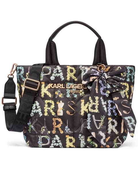 Voyage Nylon Tote with Bow