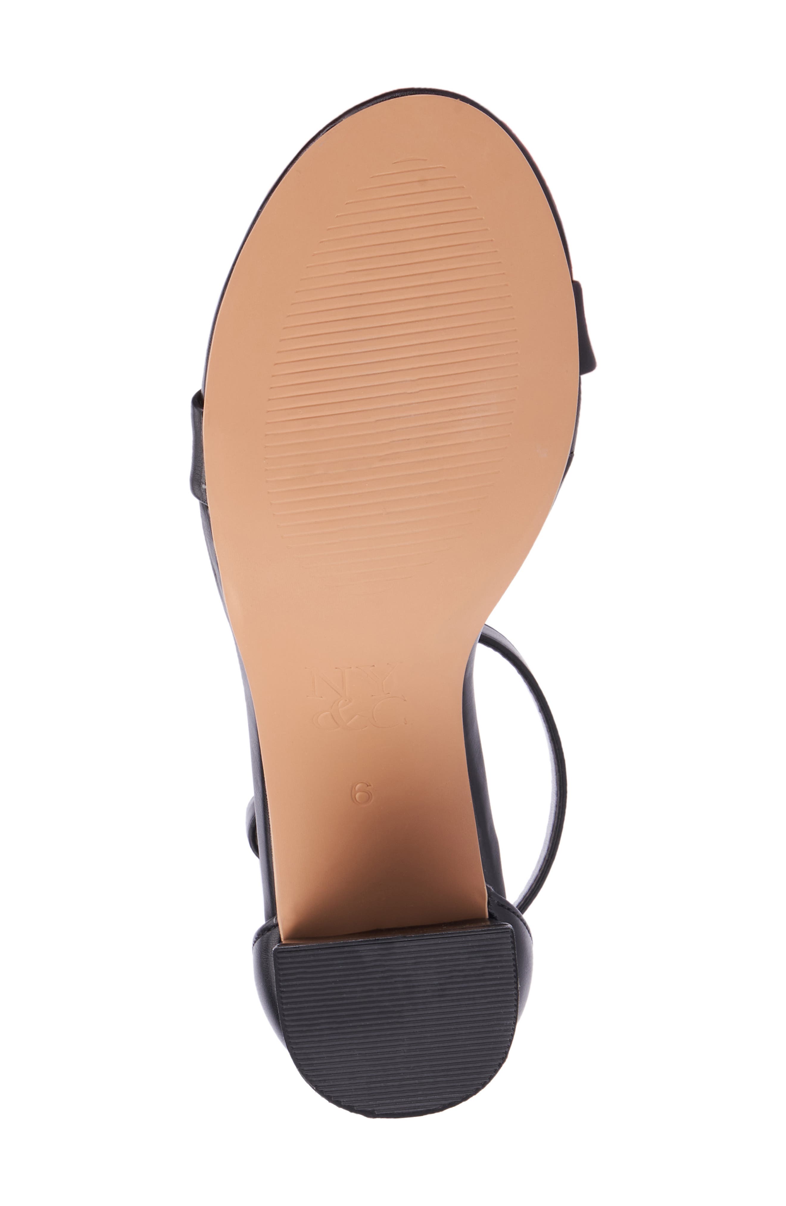 NEW YORK AND COMPANY Lulu Heeled Sandal, Alternate, color, Black