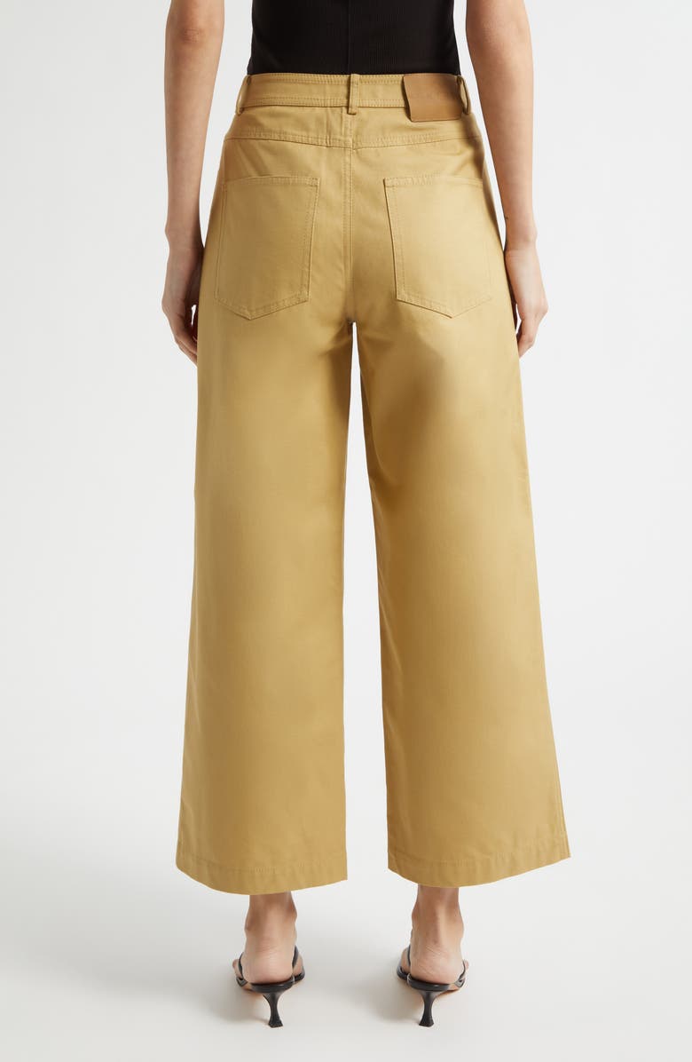 Toccin Nell Cotton Twill Wide Leg Pants, Alternate, color, 