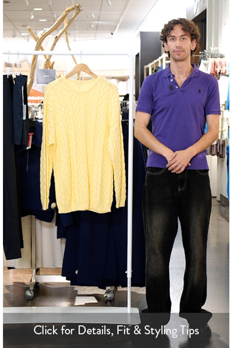 Sailing Cable Stitch Sweater video