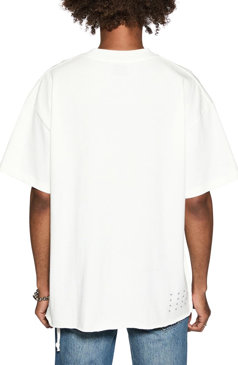 Ksubi Stitched Up Ekcess Oversize Embroidered T-Shirt, Alternate, color, 