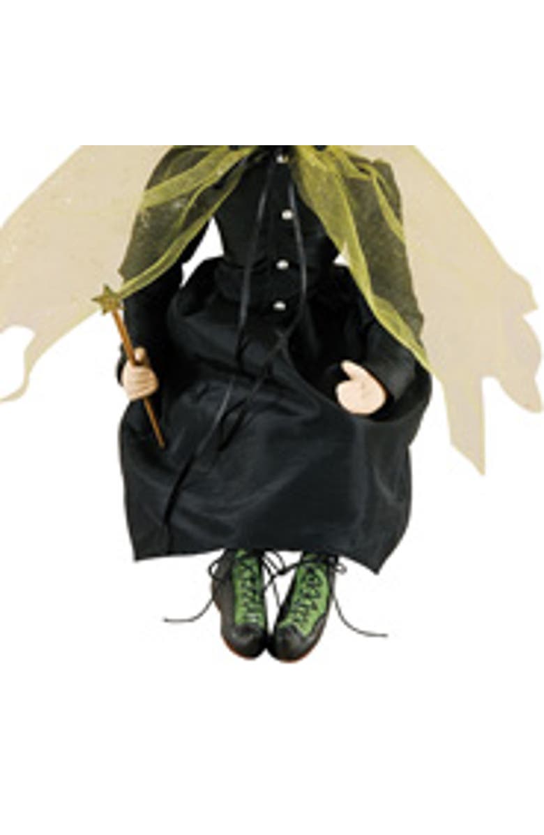 Gallerie II Xanzabelle Witch Joe Spencer Gathered Traditions Halloween Art Doll Figure, Alternate, color, Black