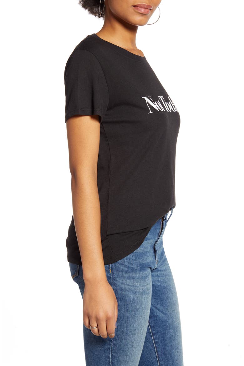 Not Today Loose Tee, Alternate, color, BLACK