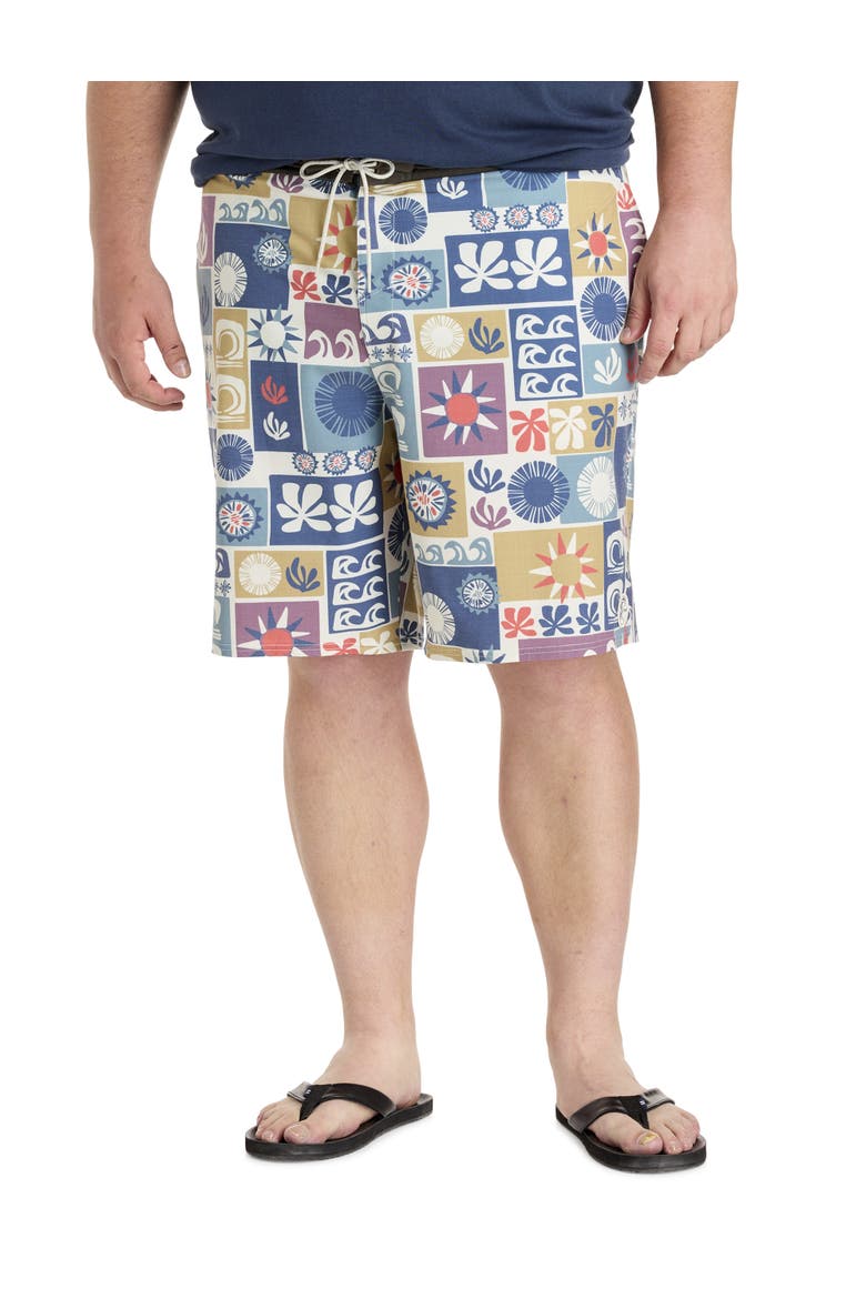 Big & Tall Retro-Inspired Cruzer Board Shorts, Main, color, MULTI