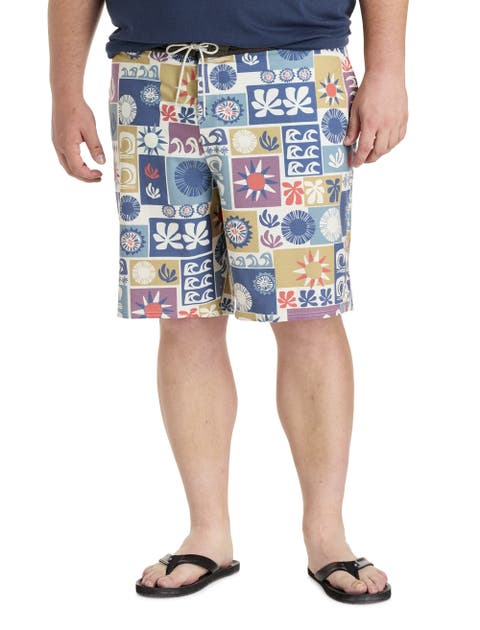 Big & Tall Retro-Inspired Cruzer Board Shorts