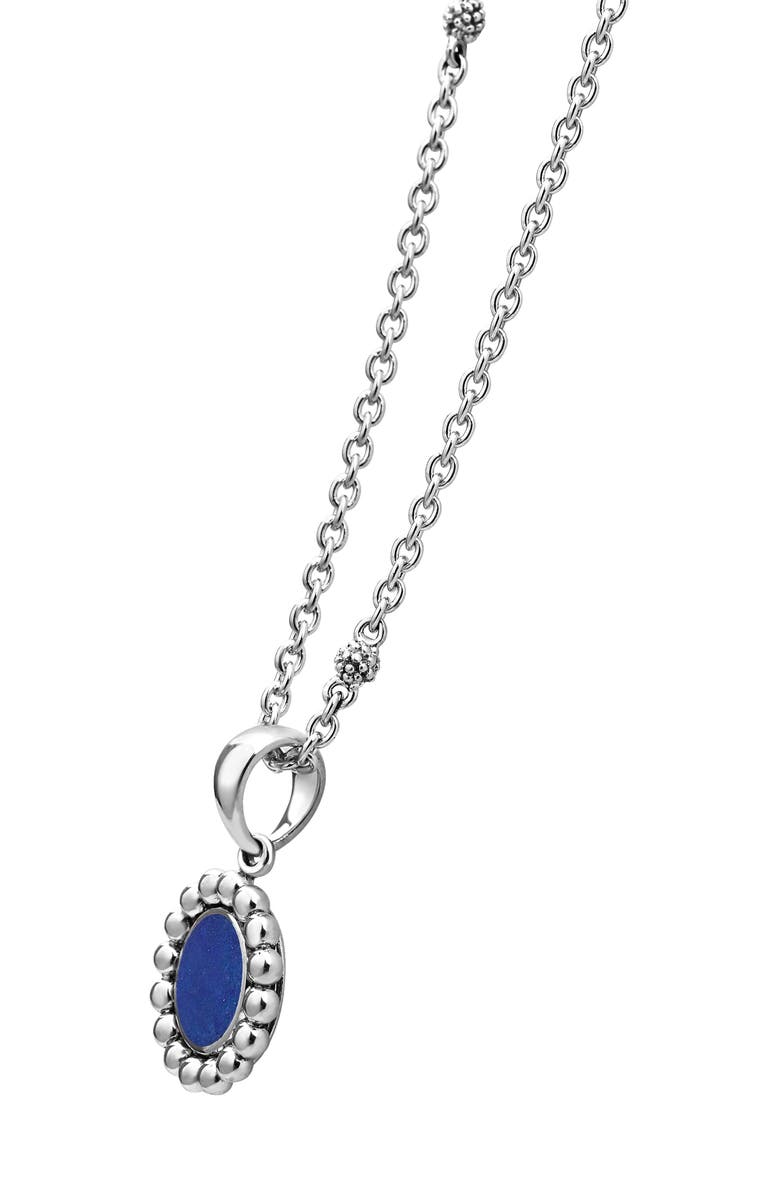 LAGOS Maya Small Circle Pendant Necklace, Alternate, color, 