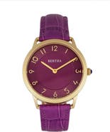 BERTHA Abby Swiss Leather-Band Watch