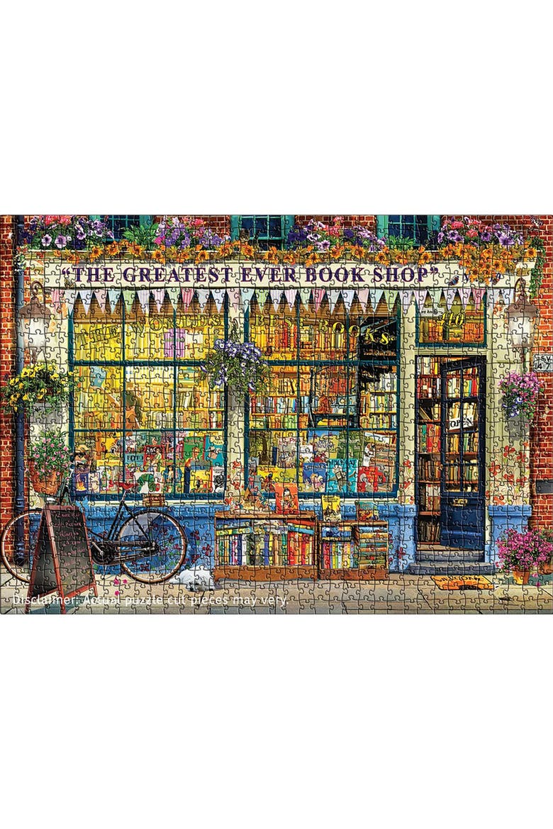 The Greatest Ever Book Shop 1000 Piece Puzzle, Alternate, color, Multicolored