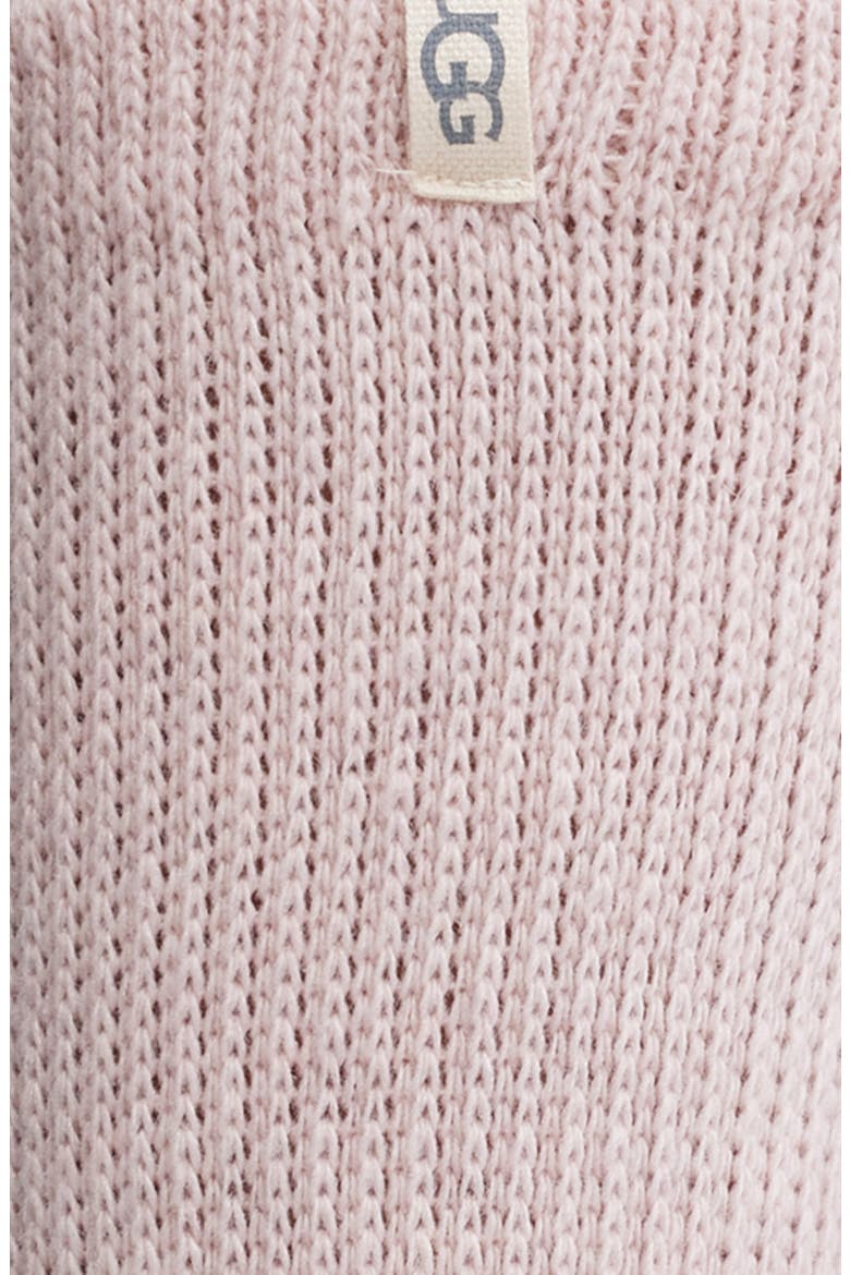Shealy Cozy Crew Socks, Alternate, color, ASHEN ROSE