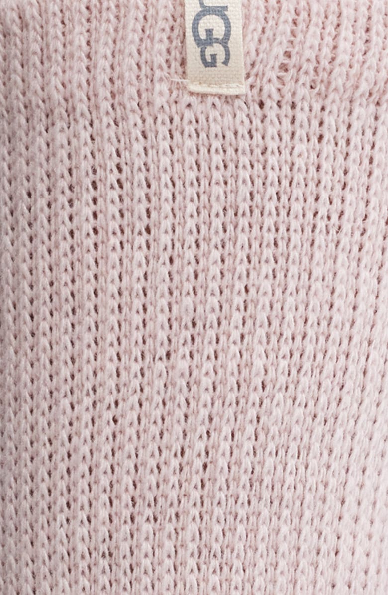 UGG<sup>®</sup> Shealy Cozy Crew Socks, Alternate, color, Ashen Rose