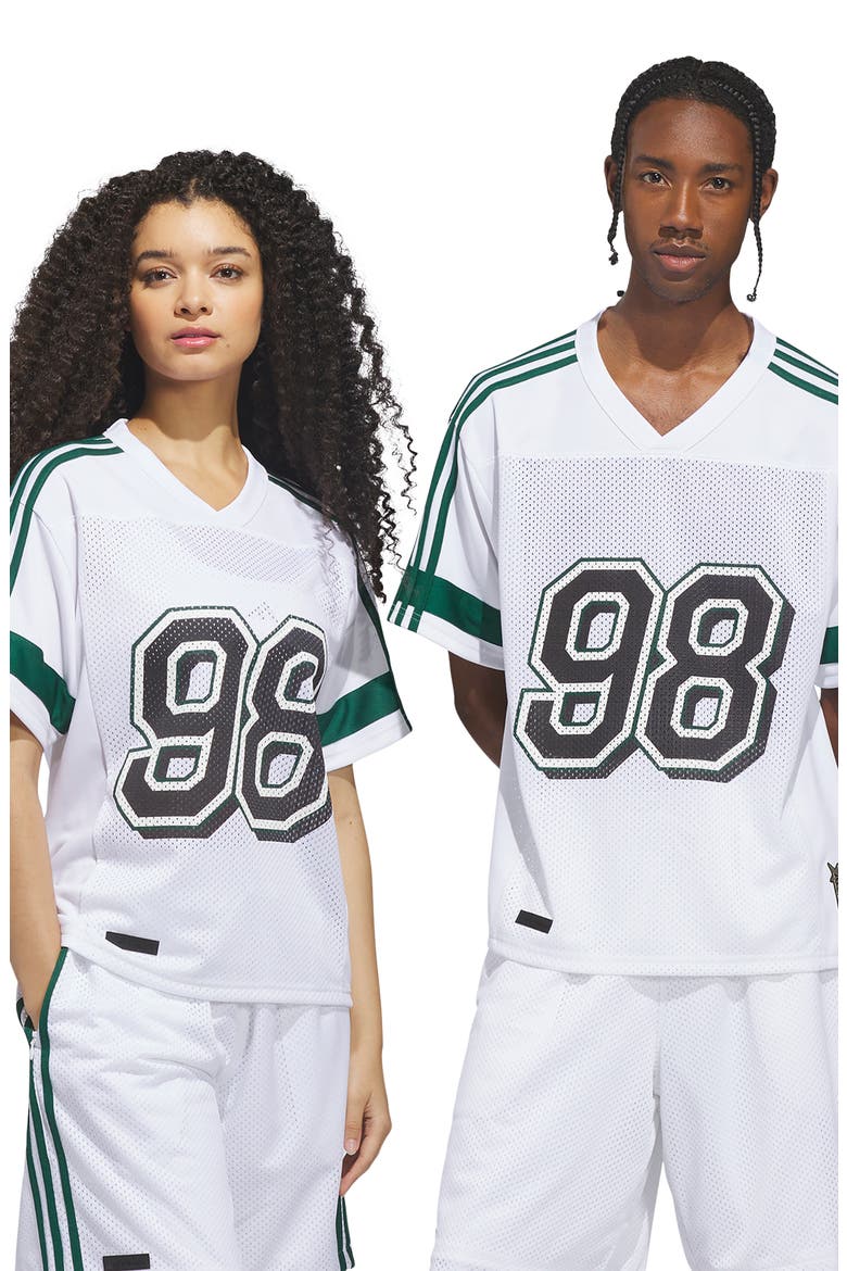 Tyshawn Performance Football Jersey, Alternate, color, WHITE