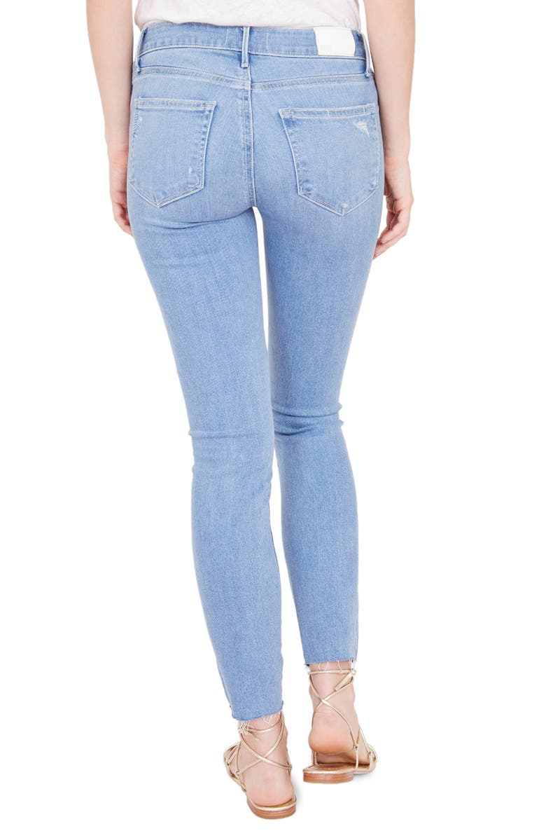 PAIGE Verdugo Ripped Ankle Skinny Jeans, Alternate, color,