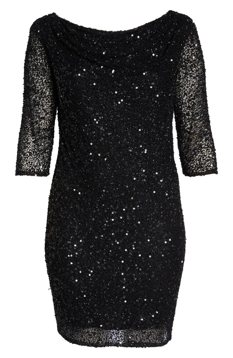 Pisarro Nights Embellished Cocktail Dress, Alternate, color,