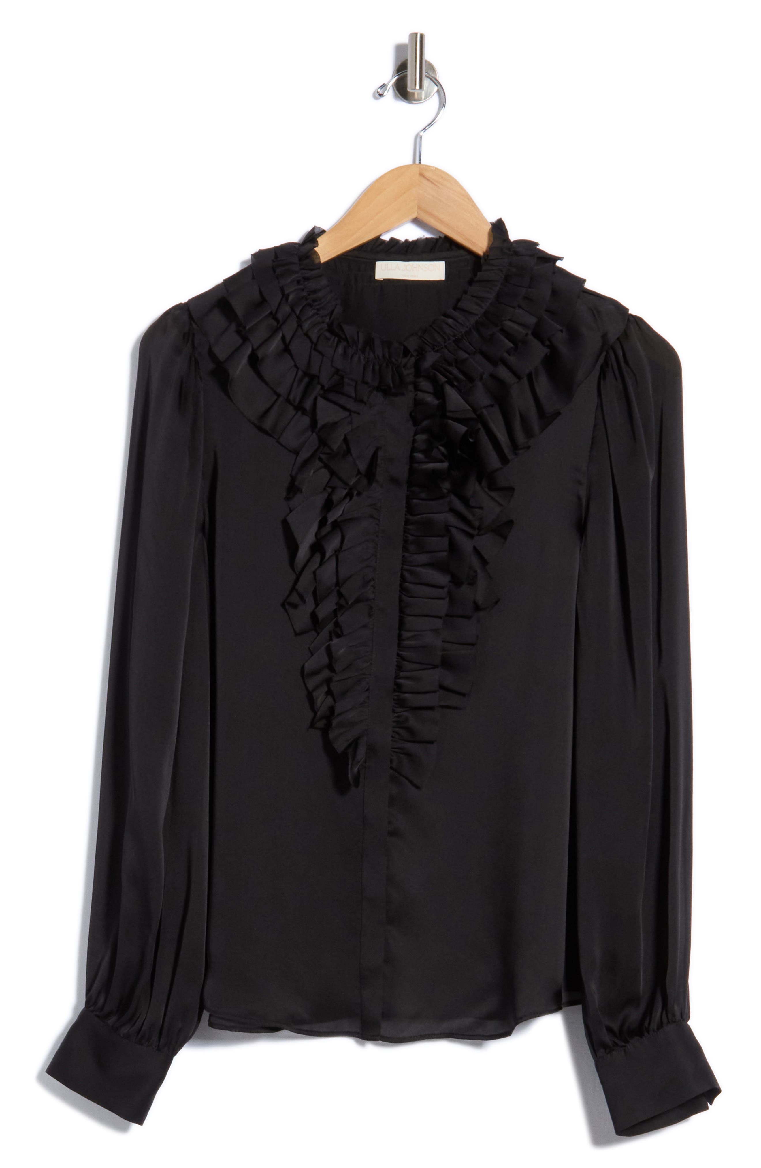 Rouen Ruffle Silk Blouse