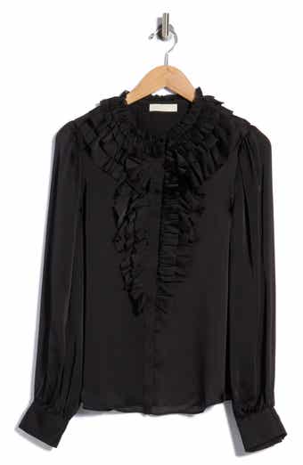 Rouen Ruffle Silk Blouse