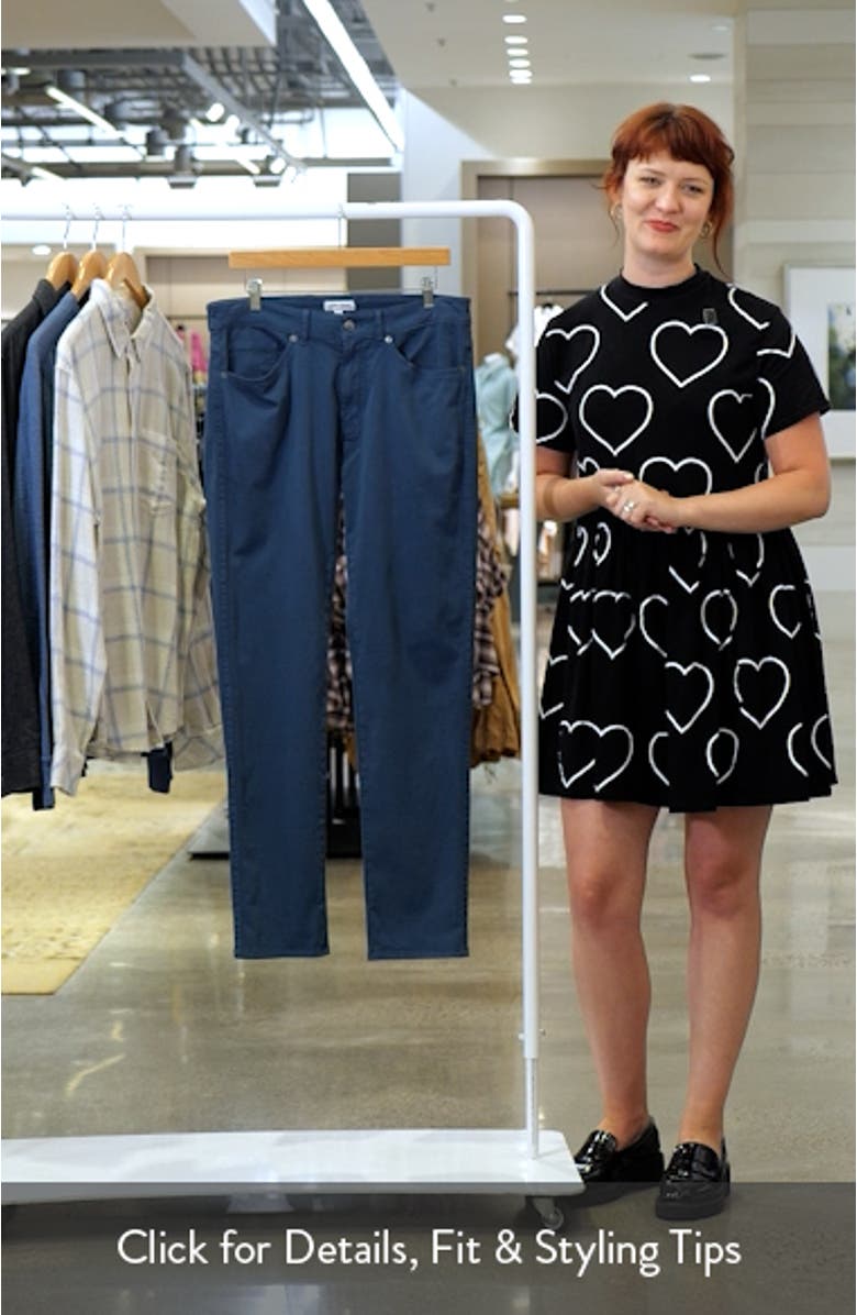 Signature Stretch Sateen Pants, sales video thumbnail