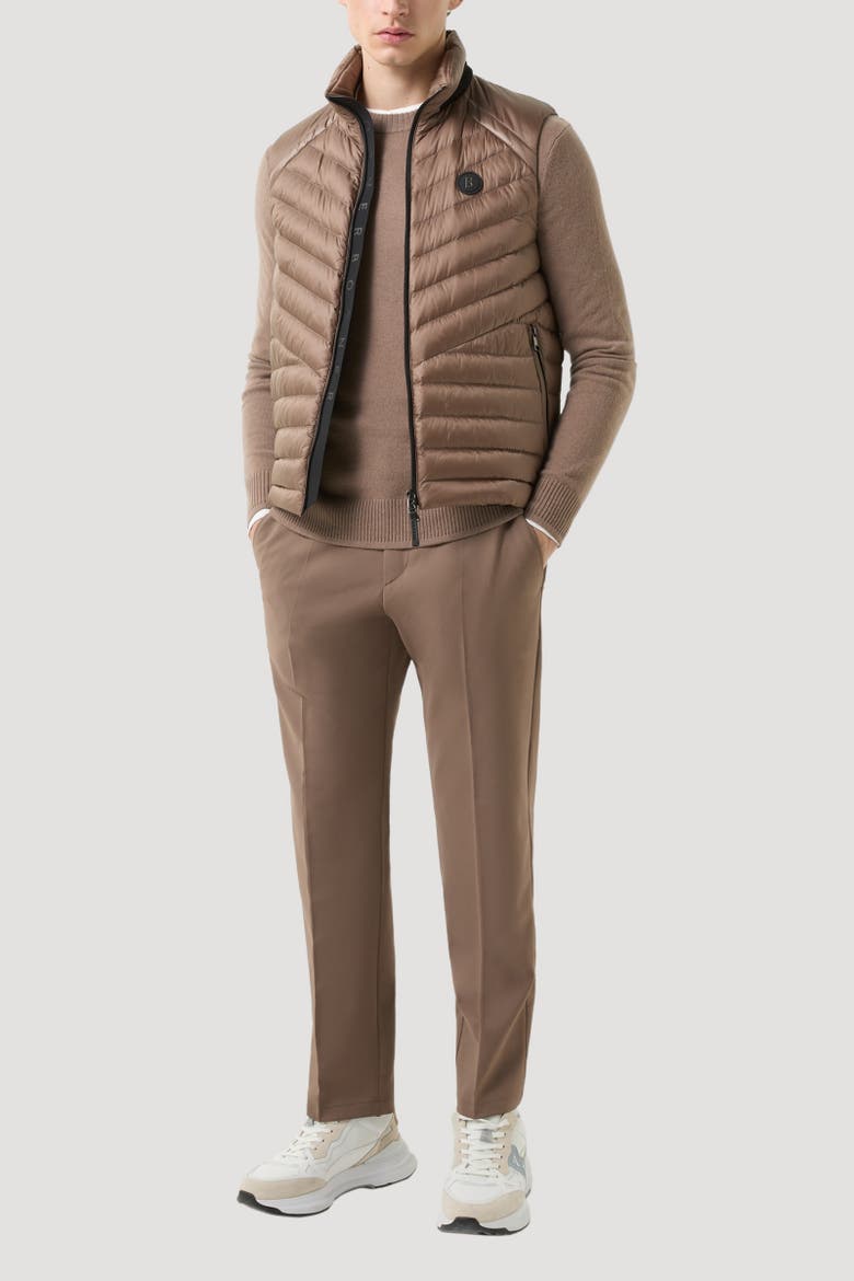 Brendon Cashmere Sweater, Alternate, color, Mud