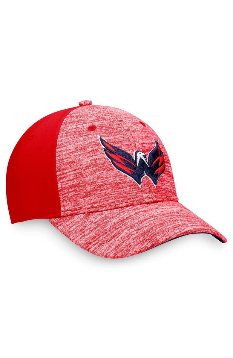 FANATICS Men's Fanatics Branded Red Washington Capitals Defender Flex Hat, Alternate, color, Red