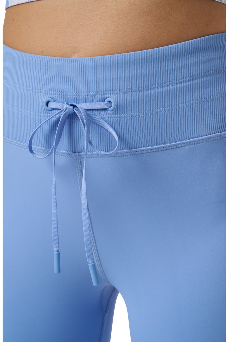 Moveknit Tie Bonded Leggings, Alternate, color, CORNFLOWER BLUE