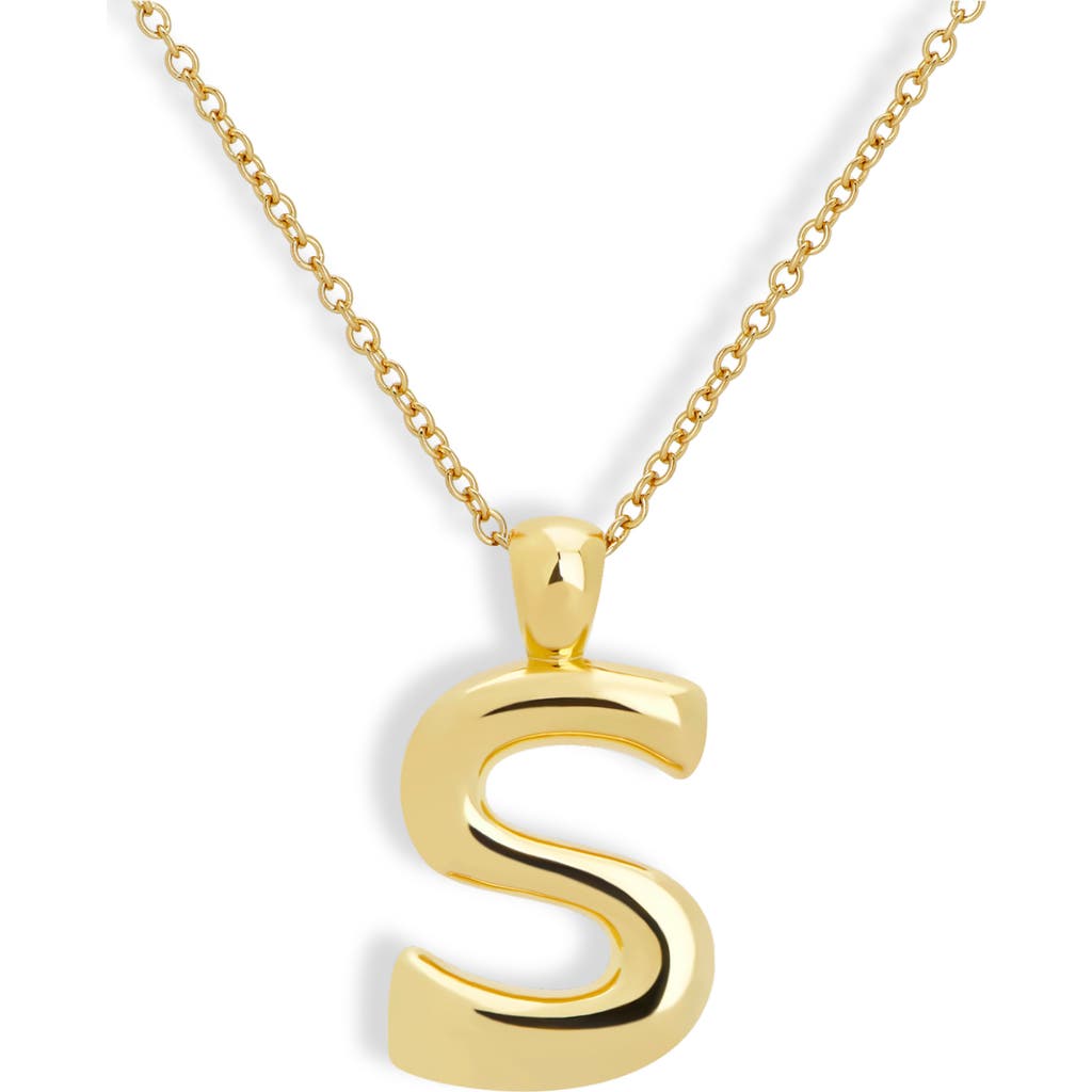 MOD AND JO Blake Bubble Letter Pendant Necklace in S  product