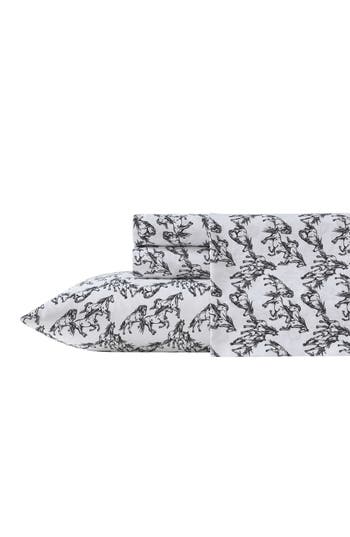 Wrangler Mustangs Sheet Set In Black/white