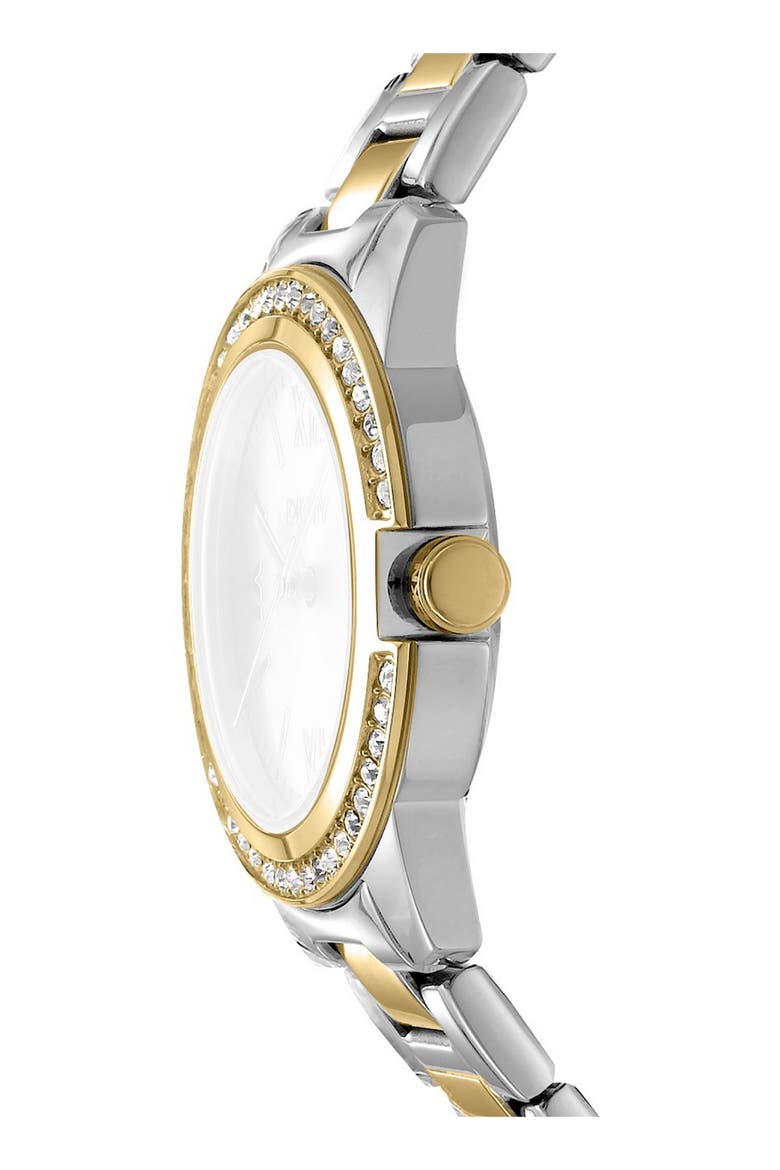 L 105 Bracelet Watch, Alternate, color, WHITE MOP