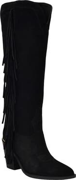 GUESS Sashlee Pointed Toe Western Boot