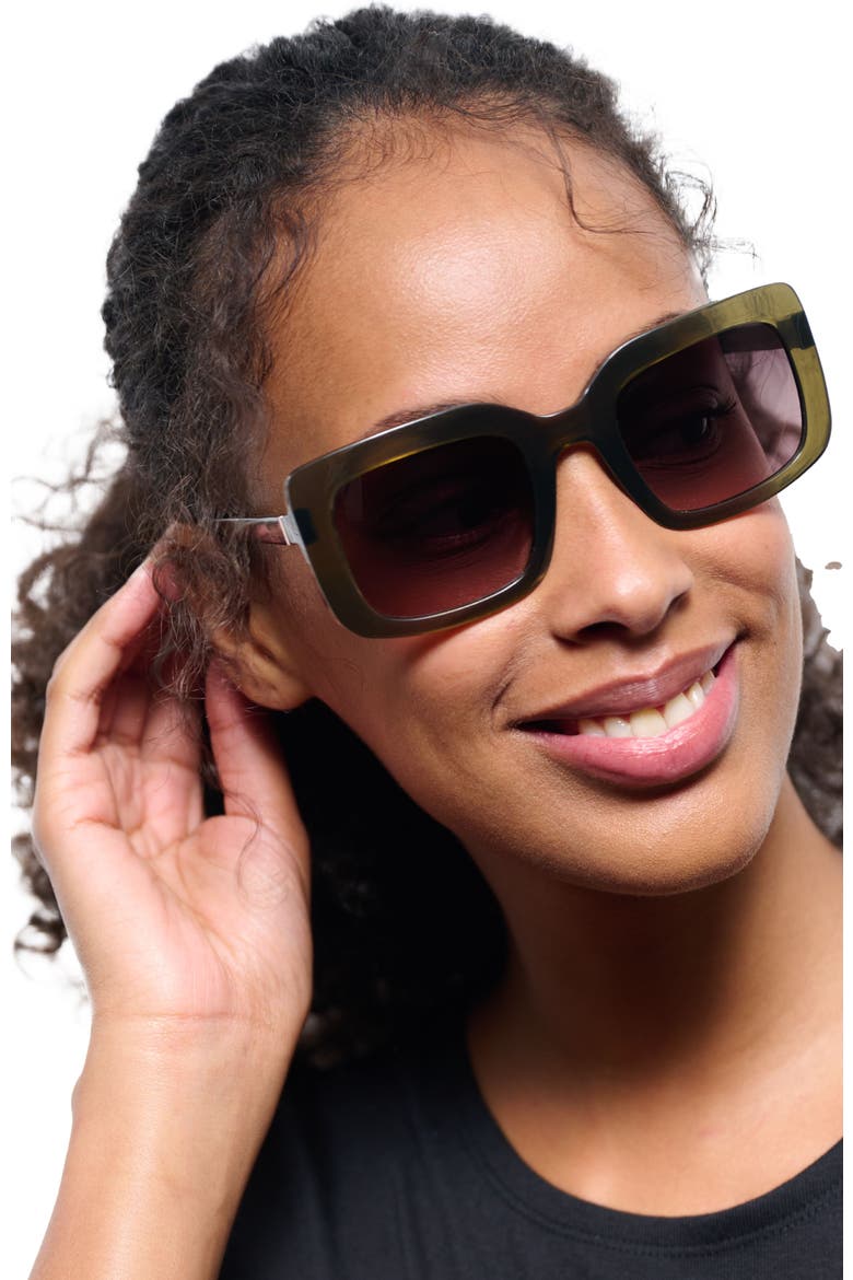 Calluna Sunglasses, Alternate, color, Khaki