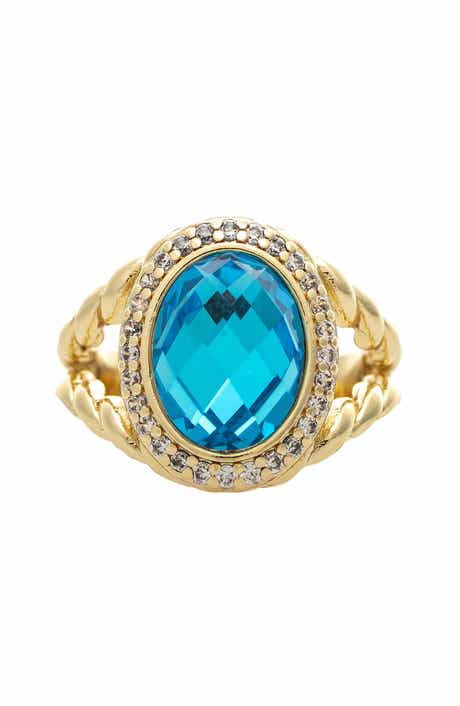 RIVKA FRIEDMAN Blue Stone Ring