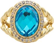 RIVKA FRIEDMAN Blue Stone Ring