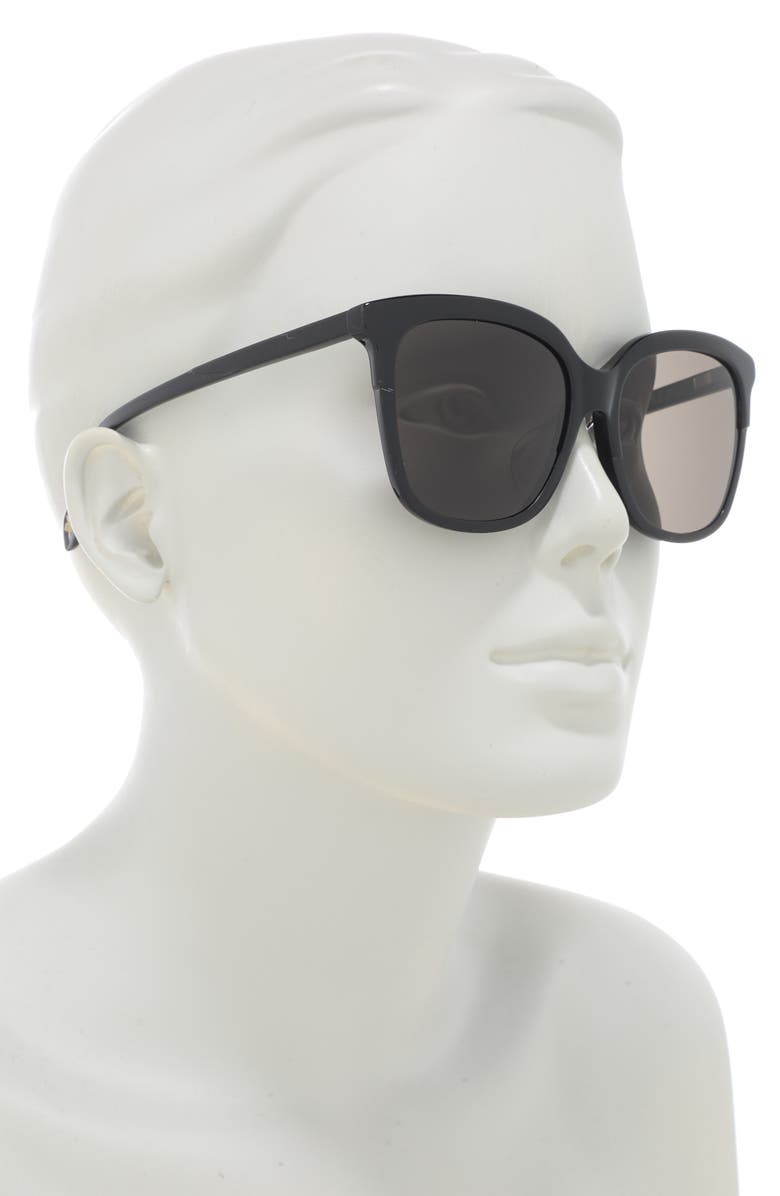 Mohala Eyewear Keana 54mm Low Bridge Medium Width Polarized Square Sunglasses, Alternate, color,