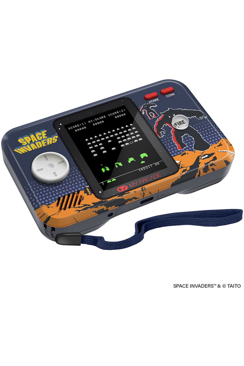 Myarcade Dgunl7149 Space Invaders Pocket Player Pr, Alternate, color, Multicolor
