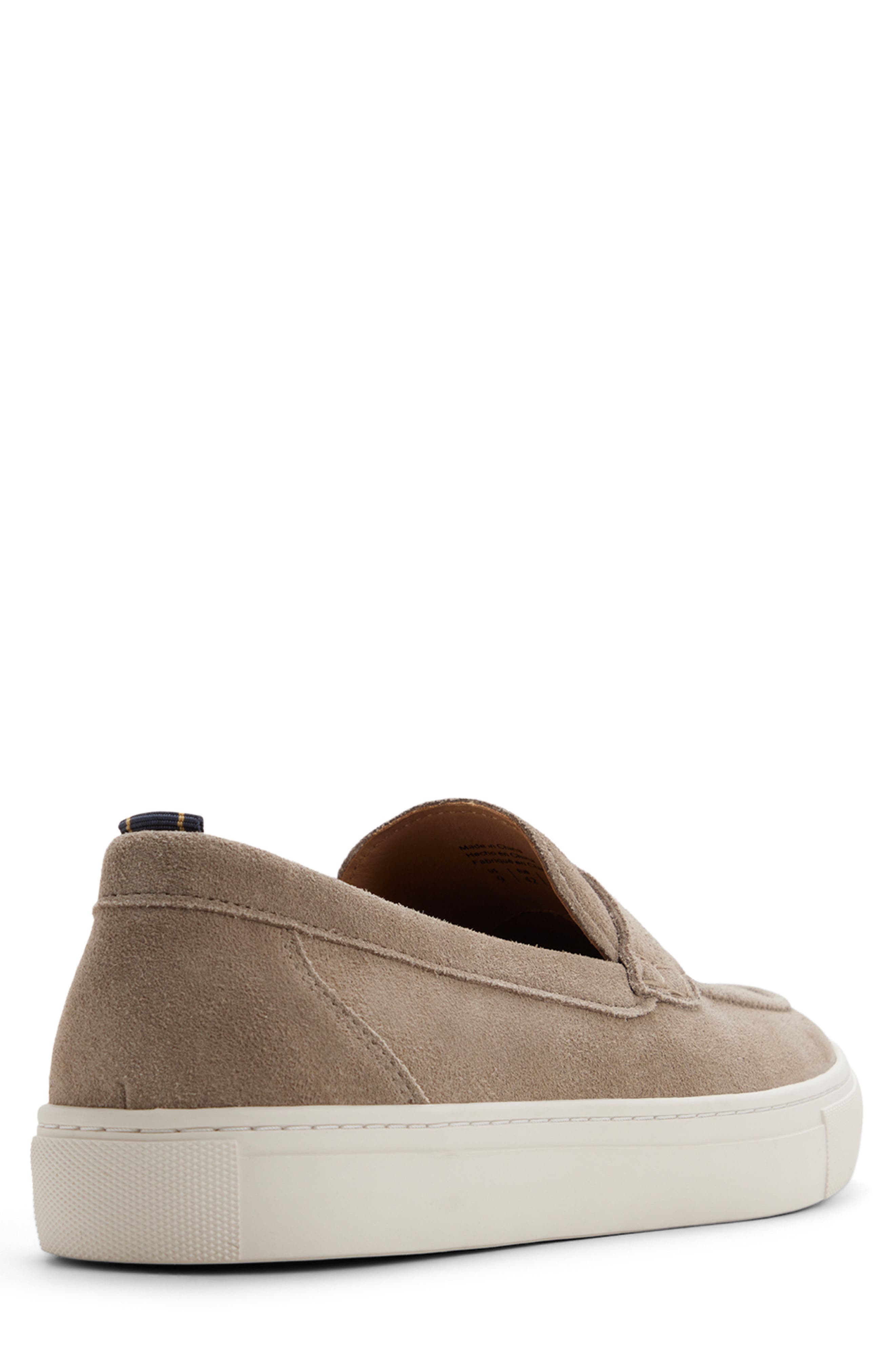 Brooks Brothers Canton Suede Loafer Sneaker, Alternate, color, 