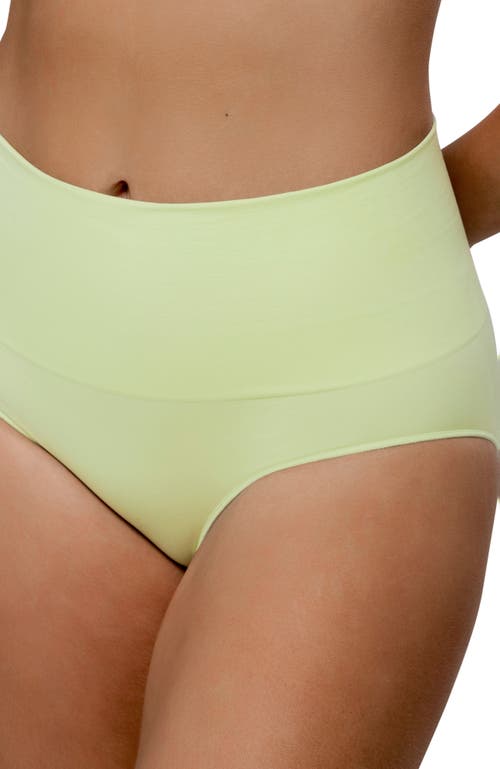 Underoutfit Smoothing At Waist Brief In Green