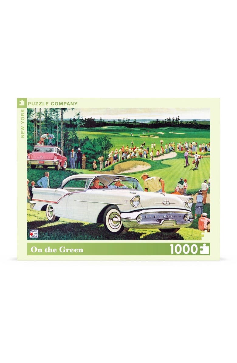 NEW YORK PUZZLE COMPANY On the Green 1000 Piece Puzzle, Main, color, NO COLOR