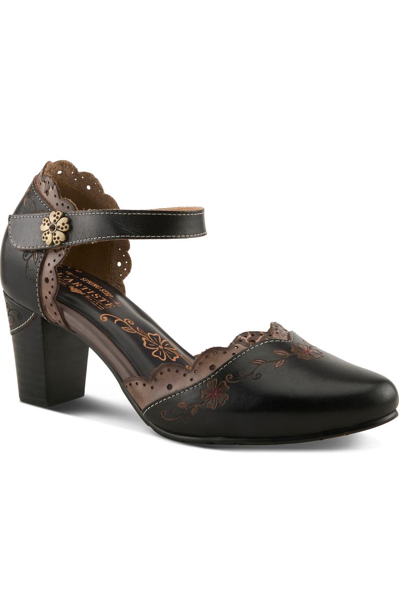 L
Artiste by Spring Step Sayyes Ankle Strap Pump, Main, color,