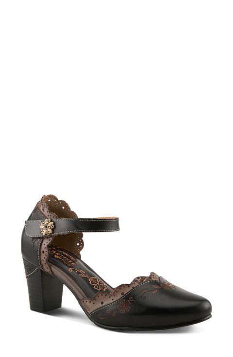 Sayyes Ankle Strap Pump (Women)