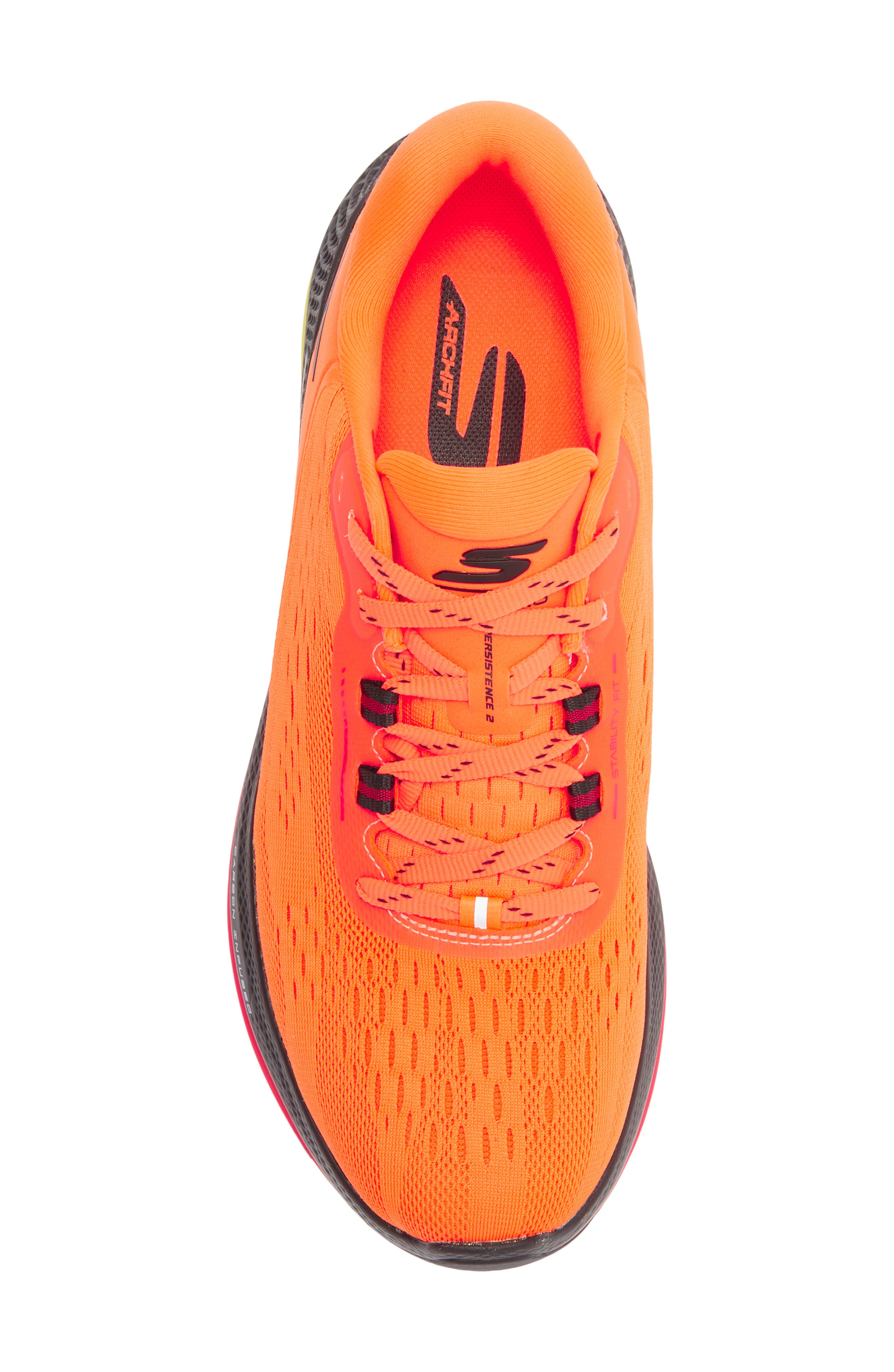 GO RUN Persistence 2 Running Shoe, Alternate, color, ORANGE MULTI