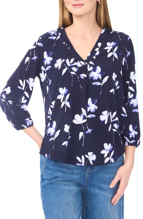 Balloon Sleeve Knit Top