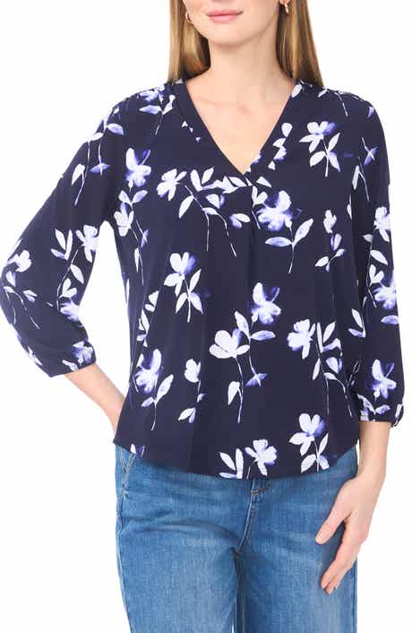 Vince Camuto Balloon Sleeve Knit Top