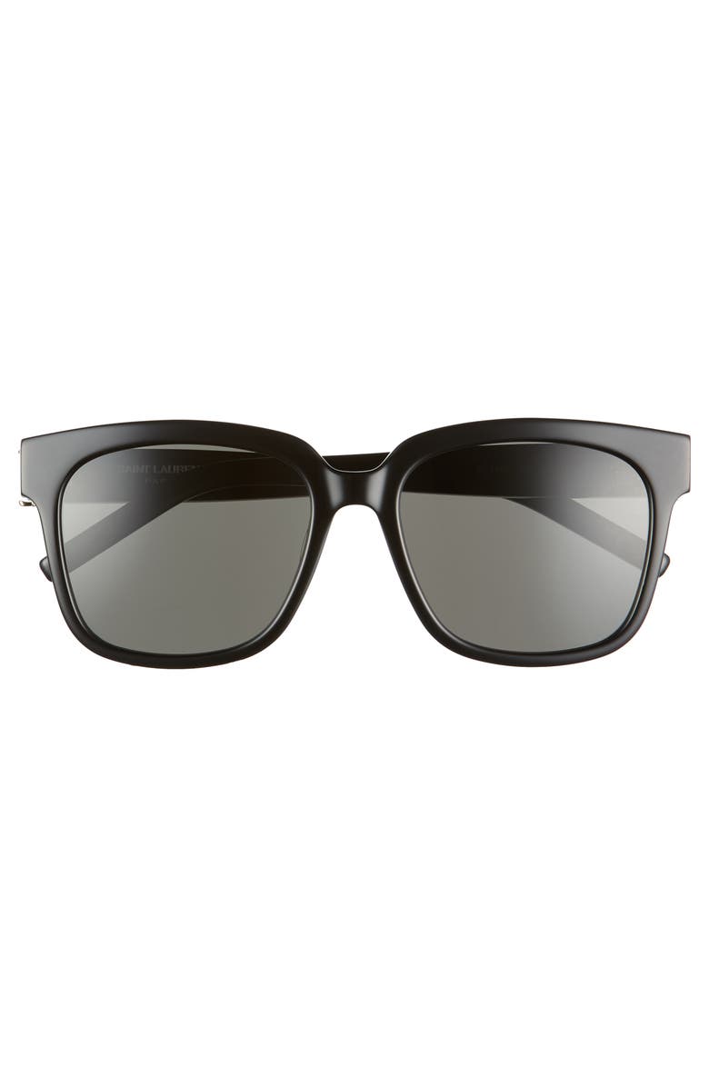 Saint Laurent 54mm Square Sunglasses, Main, color, 