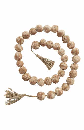WILLOW ROW Ceramic & Tassel Garland