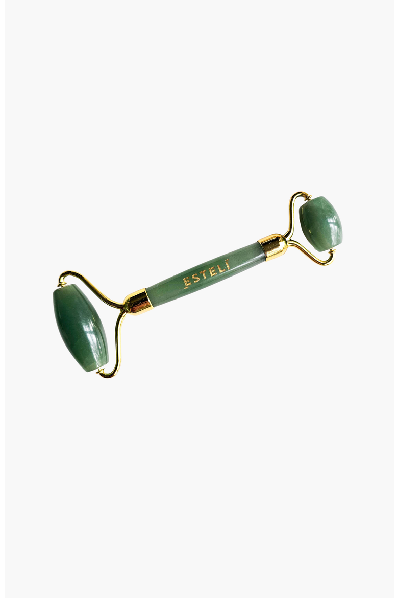 Aventurine Facial Roller, Alternate, color, Dark Green