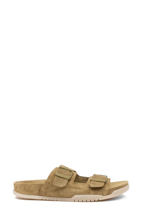 Savannah Buckle Slide Sandal (Women)
