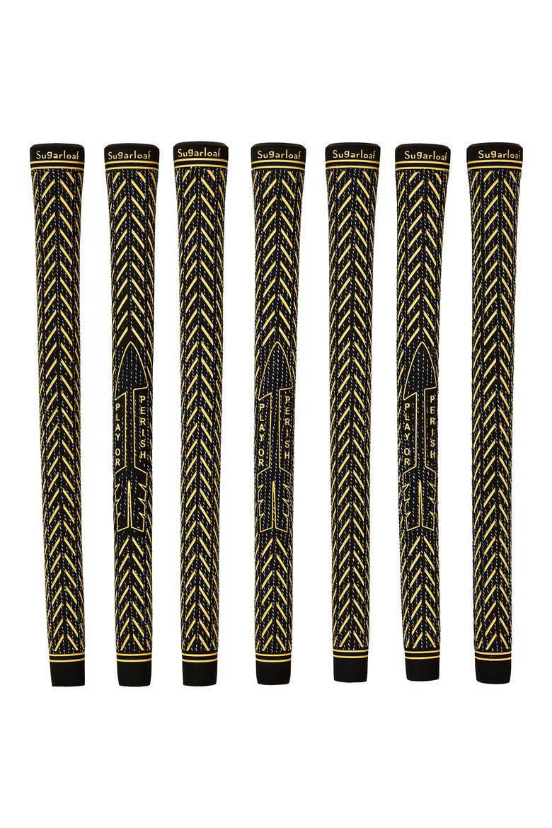 Arrowcord Set of 7 Golf Club Grips, Main, color, YELLOW